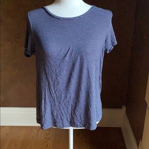 navy and white old navy striped top